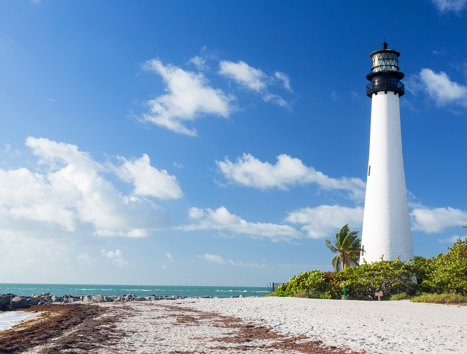 Lighthouse on Key Biscayne